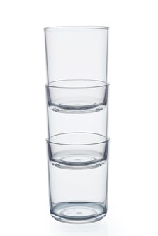 Onbreekbaar Waterglas PREMIUM helder, transparant, 1 stuk, 27cl