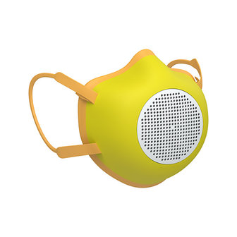 Mondmasker Guzzini met filter ECO MASK Kleur GEEL