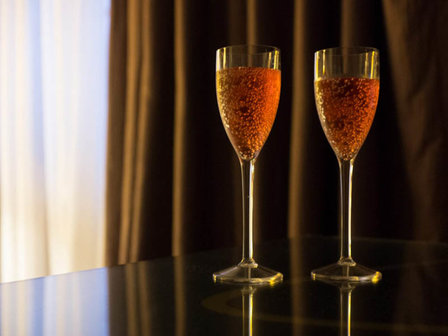 Set verres &agrave; Champagne (flute 12) incassables transparent clair, set 6 pi&egrave;ces, 12cl gradu&eacute; 10cl