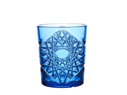 Onbreekbaar Waterglas PREMIUM blauw helder, transparant, 1 stuk, 35cl