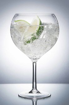 Set verres &agrave; Gin incassables PREMIUM, transparent, set 4 pi&egrave;ces, 70cl