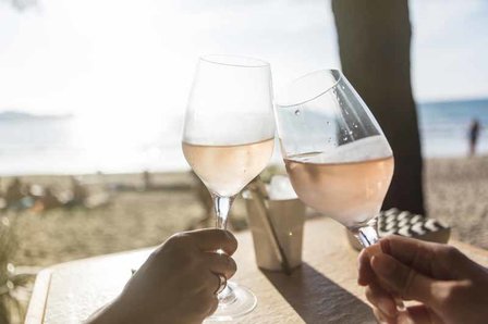 Onbreekbaar wijnglas op voet PREMIUM, helder, transparant, 1 stuk, 28cl