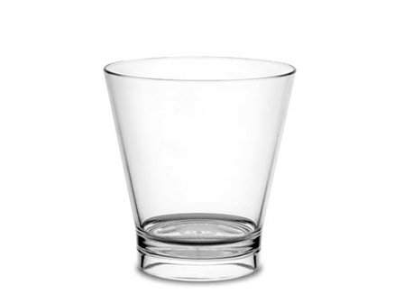 Verres &agrave; cocktail incassable, caipirinhas, clair transparent, 1 pi&egrave;ce, 33cl