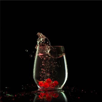 Onbreekbaar Water en wijnglas PREMIUM, helder, transparant, 1 stuk, 40cl
