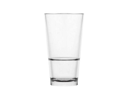 Set verres &agrave; eau incassables Colins (aussi cocktail, bi&egrave;re...) PREMIUM, transparent, 6 pi&egrave;ces, 42cl