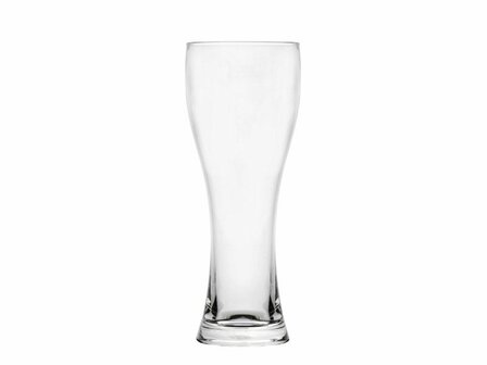 Set onbreekbare Bierglazen Weisbier 34 PREMIUM helder, transparant, 6 stuks, 34cl