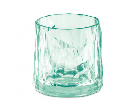 Onbreekbaar clubglas CLUB N&deg;2, transparant jade, 1 stuk, 25cl Koziol