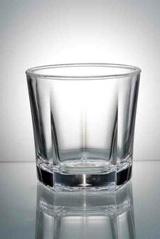 Set onbreekbare Whiskyglazen (ook cocktails) PREMIUM, helder, transparant, 6 stuk, 27cl