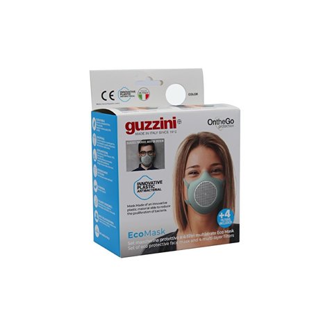Mondmasker Guzzini met filter ECO MASK Kleur GEEL