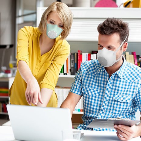 Mondmasker Guzzini met filter ECO MASK Kleur GEEL
