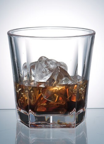 Onbreekbaar Whiskyglas PREMIUM helder, transparant, 1 stuk, 37cl