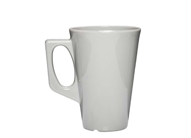 Set tasses incassables PREMIUM, gris plein, 6 pièces, 34cl