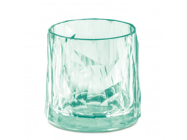 Verre club incassable CLUB N°2, transparent jade, 1 pièce, 25cl Koziol