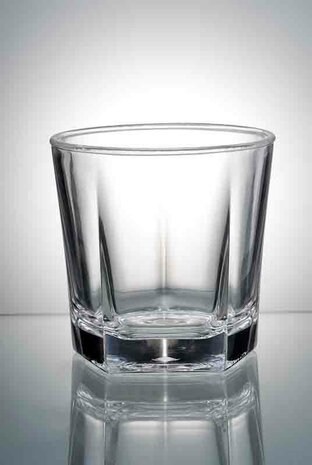 Set onbreekbare Whiskyglazen (ook cocktails) PREMIUM, helder, transparant, 6 stuk, 27cl