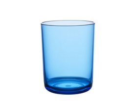 Set verres à eau incassables PREMIUM, bleu transparent, 6 pièces, 27cl